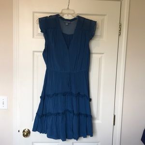 Anthropologie Ruffle Dress